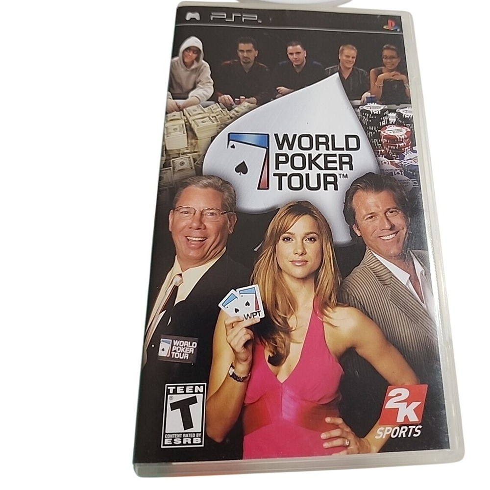 World Poker Tour PSP Sony PlayStation Portable‎ UMD 2K Sports Game